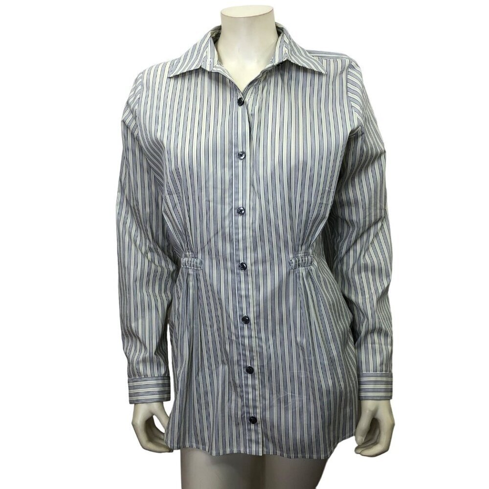 CAbI Style #974 WOMAN LONG SLEEVE BUTTON SHIRT MD